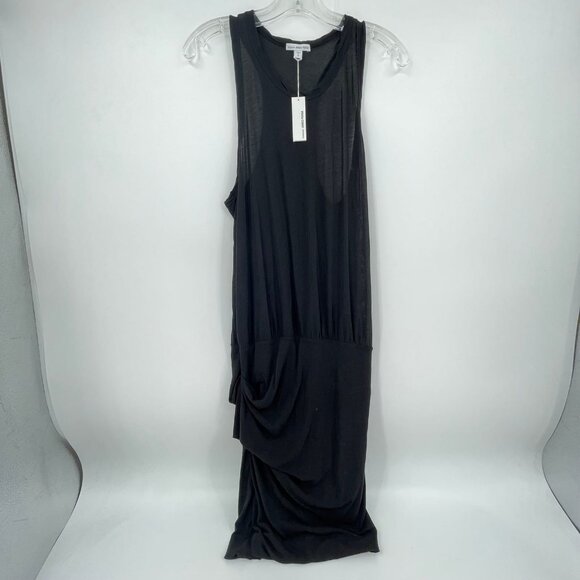 James Perse Black Sleeveless Maxi Dress | Made in USA - Picture 3 of 5